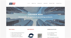 Desktop Screenshot of geosenasia.com