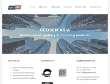 Tablet Screenshot of geosenasia.com